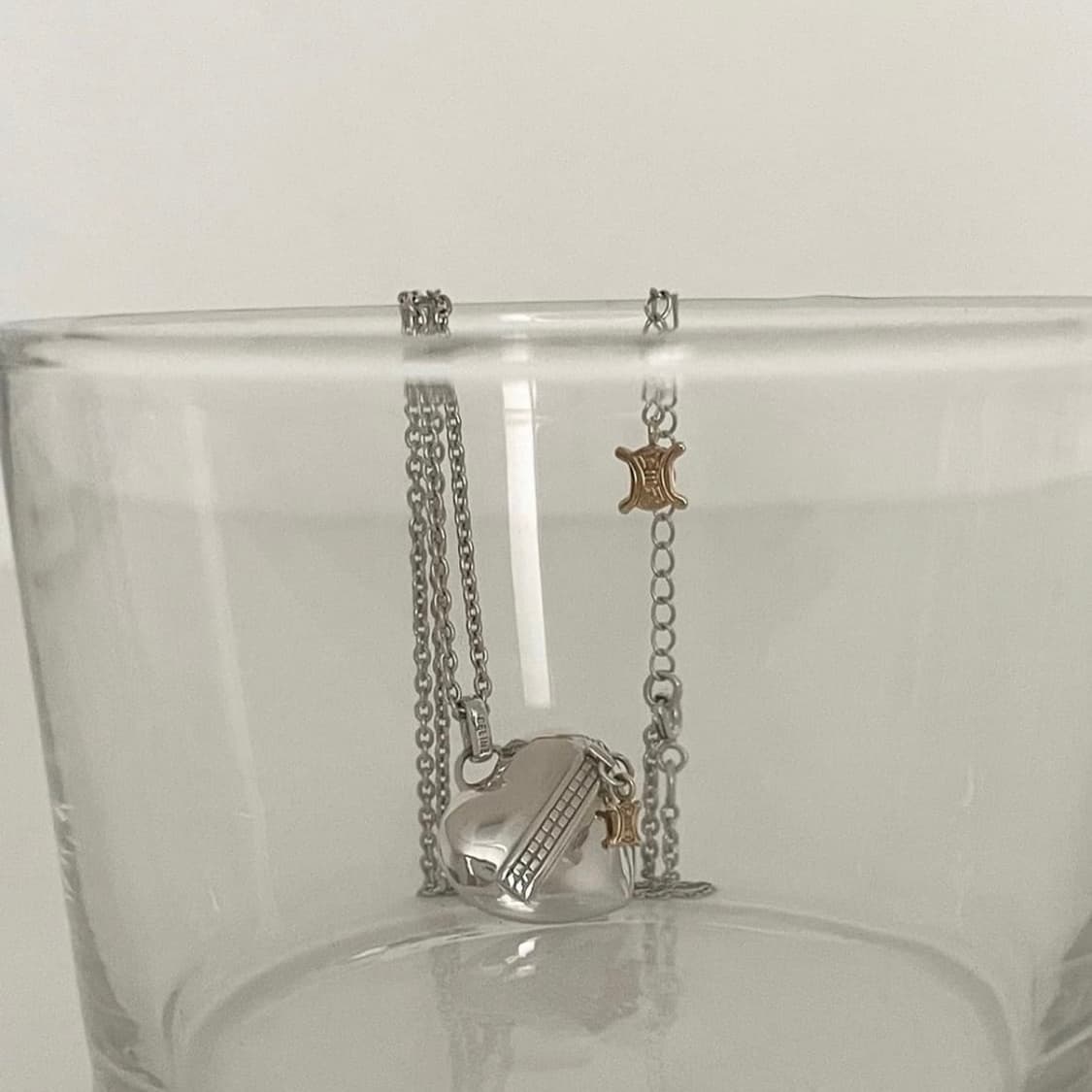 셀린느 하트 목걸이 상품이미지6