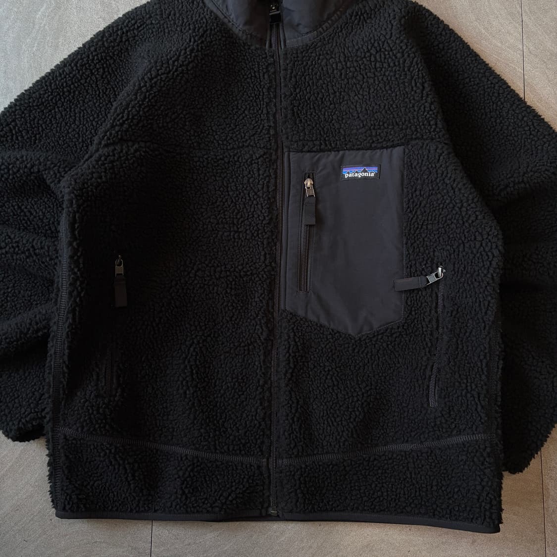 파타고니아 정품 레트로x 플리스 블랙 자켓 상품이미지4
