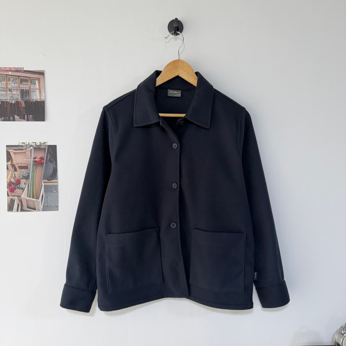 [S] 에디바우어 애쉬네이비 자켓 상품이미지1