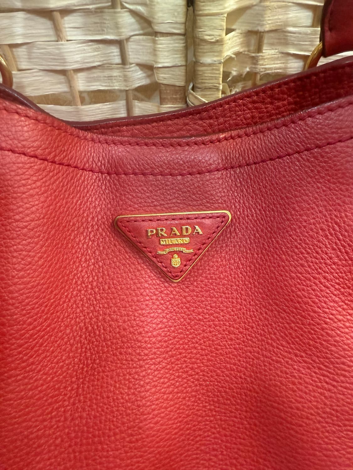 정품 프라다 비텔로 다이노 레더 2way백 팝니다 상품이미지2