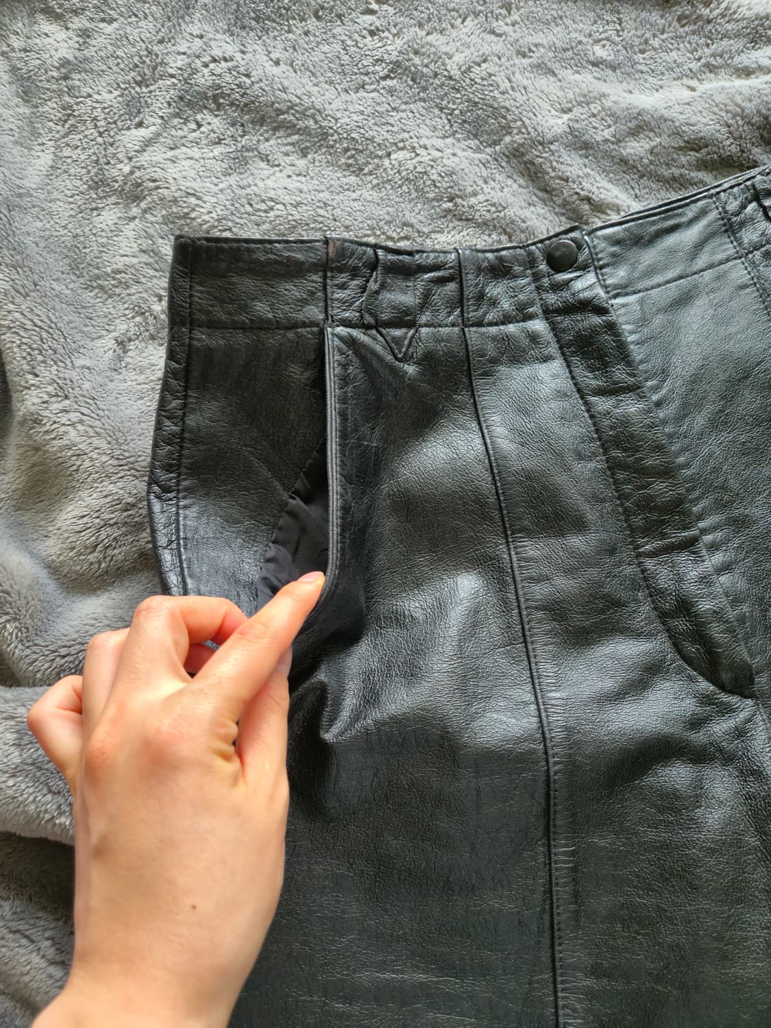 레더쇼츠 가죽반바지 상품이미지4