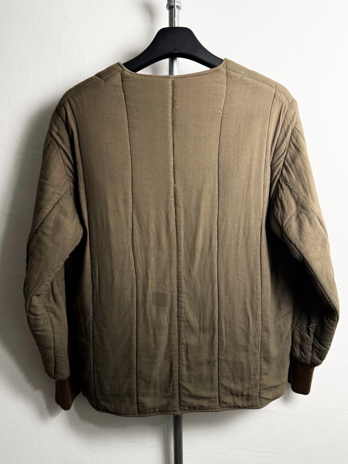 70's Czech Military Quilted Liner Jacket 상품이미지4