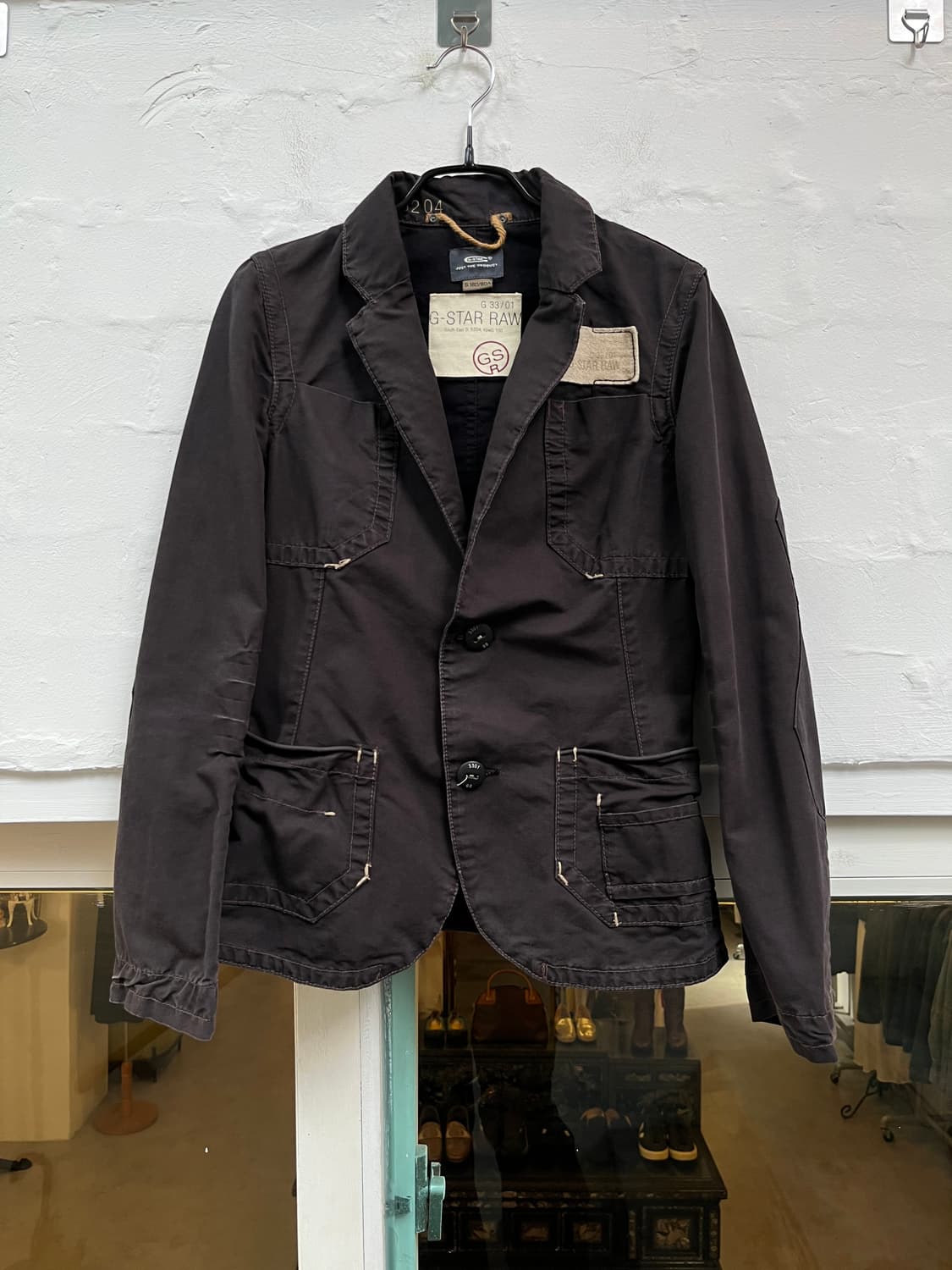 G-STAR RAW 5204 데님자켓 슬림 블레이저 S 상품이미지1