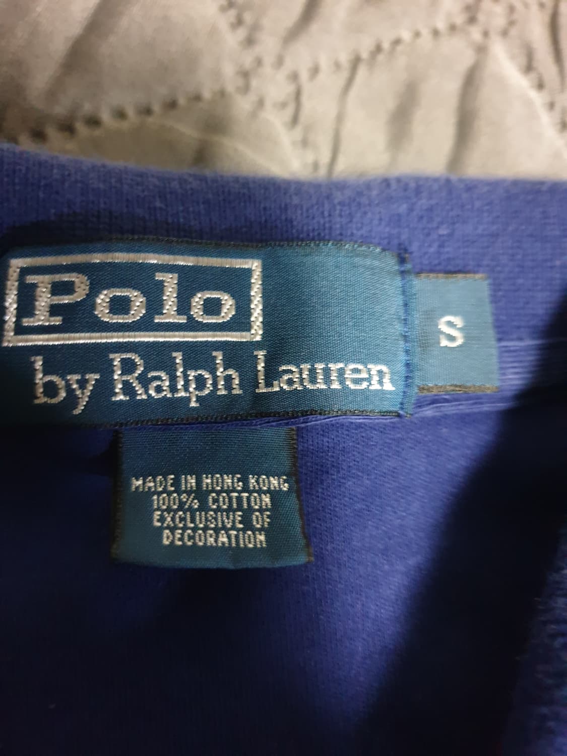 폴로랄프로렌 코튼 반팔 카라티 (S) 상품이미지3