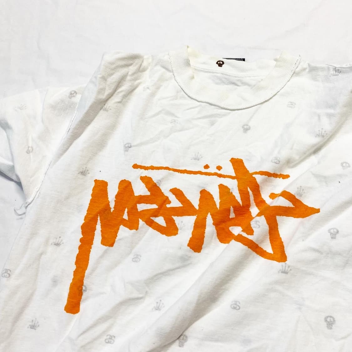 스투시 - 올 오버 로고 티셔츠 상품이미지4