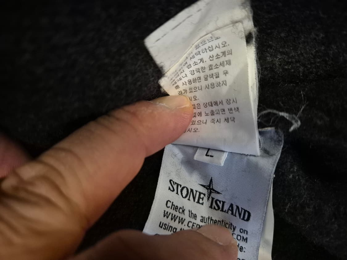 스톤아일랜드 헤비울 스웨터 상품이미지7