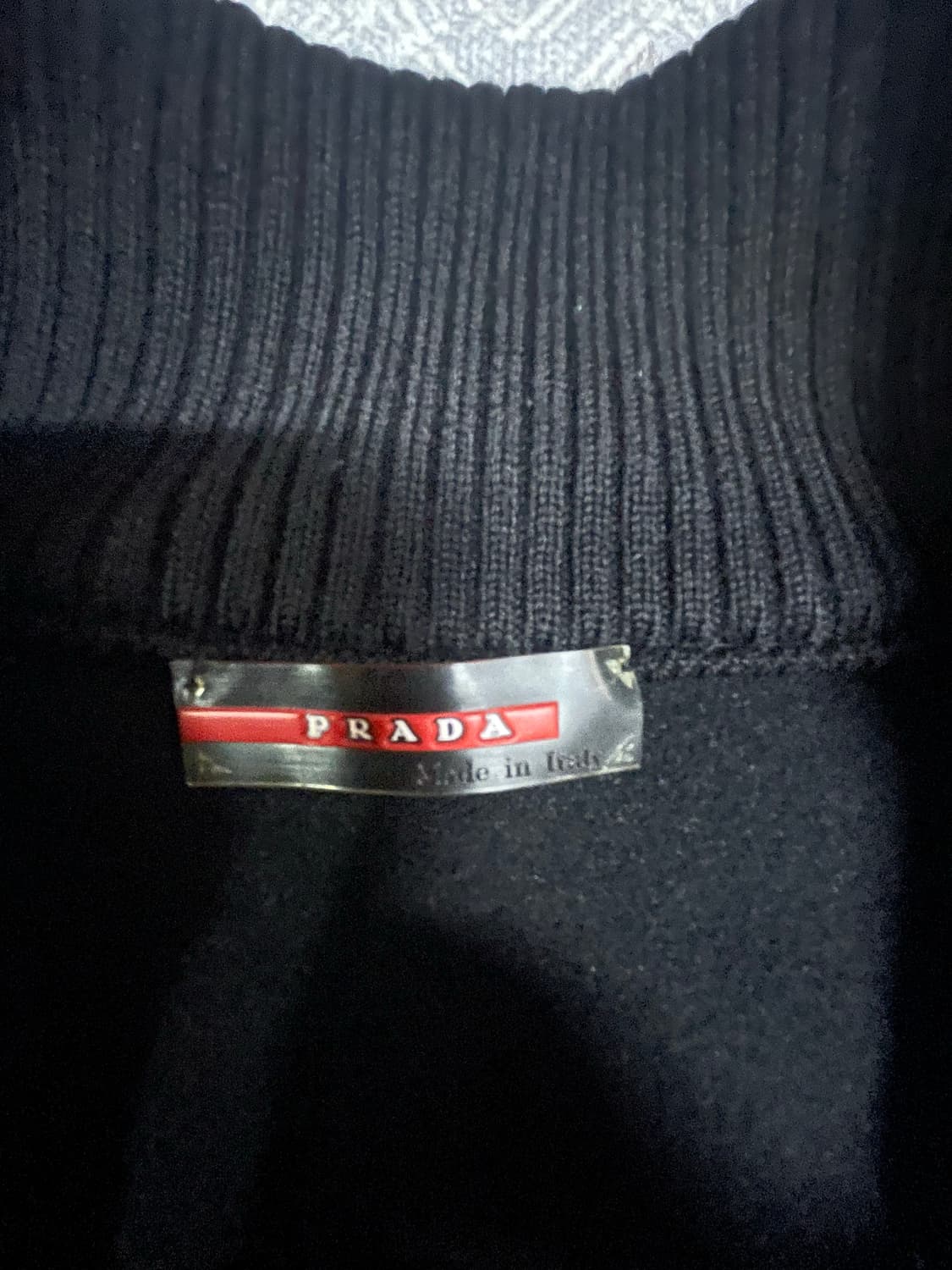 00s 프라다 스포츠 후리스 하프집업 L 상품이미지2