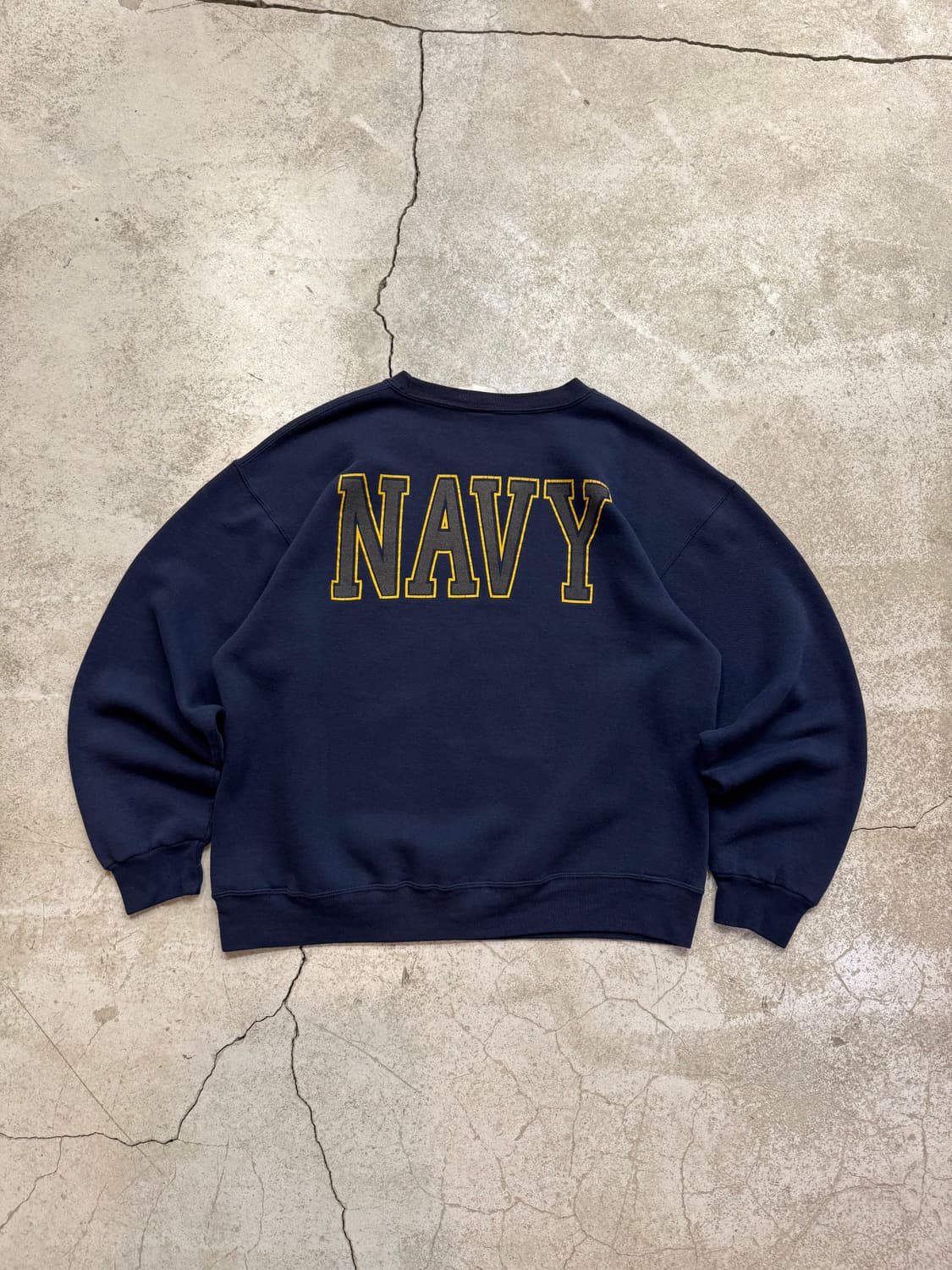 90s SOFFE U.S.NAVY  50/50 스웻셔츠 상품이미지4