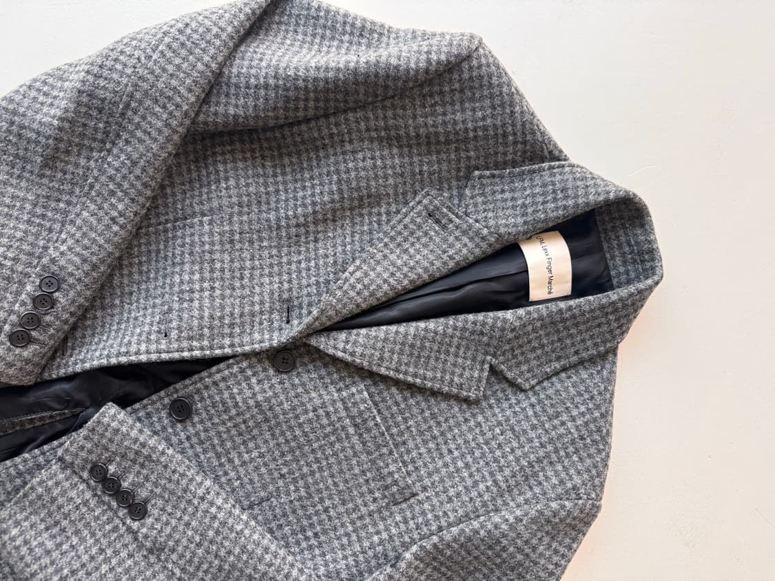 LFM. Lexx Finger Marché 울 블레이저 (하운드투스) 상품이미지3