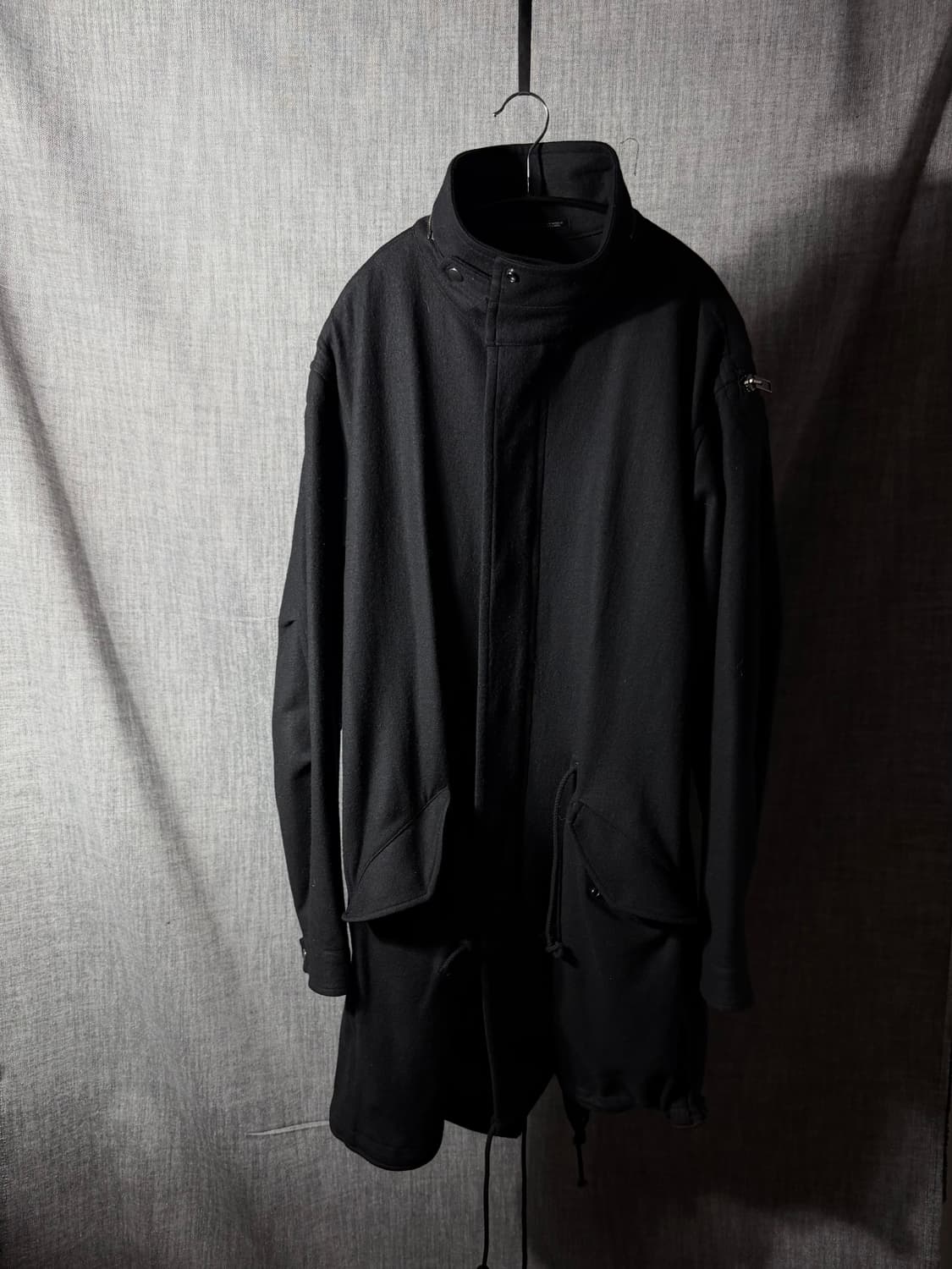 요지야마모토 뿌르옴므 후드 멀티집업 코트 상품이미지4