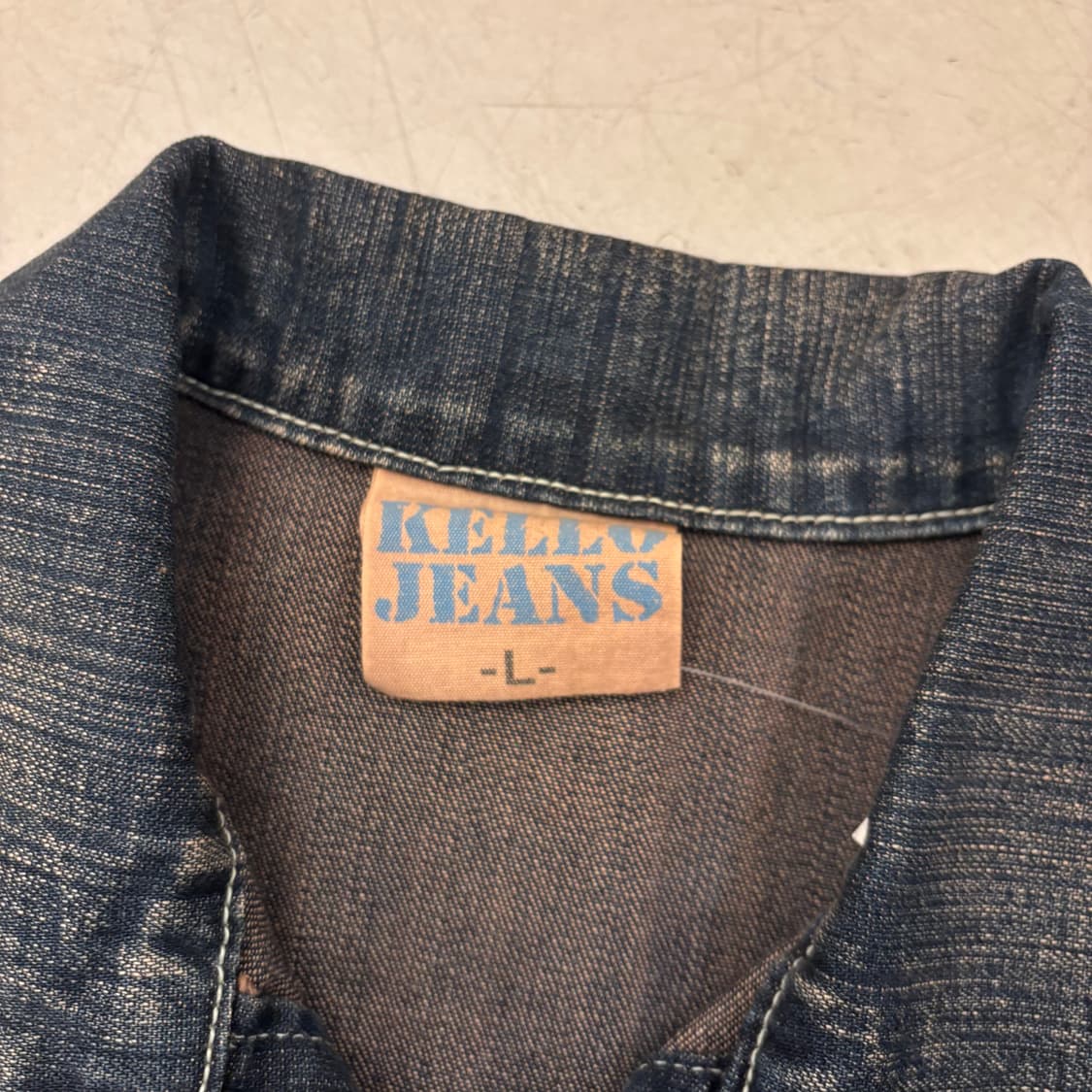 Kello jeans 워싱 데님 자켓 상품이미지3