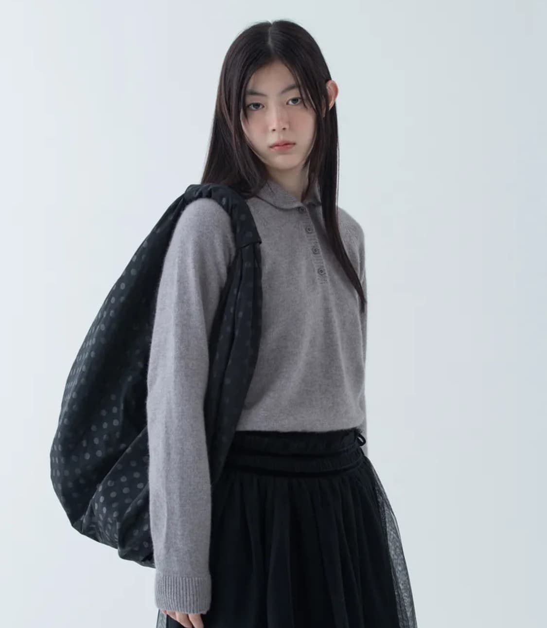 오헤시오 도트 패딩백 상품이미지2