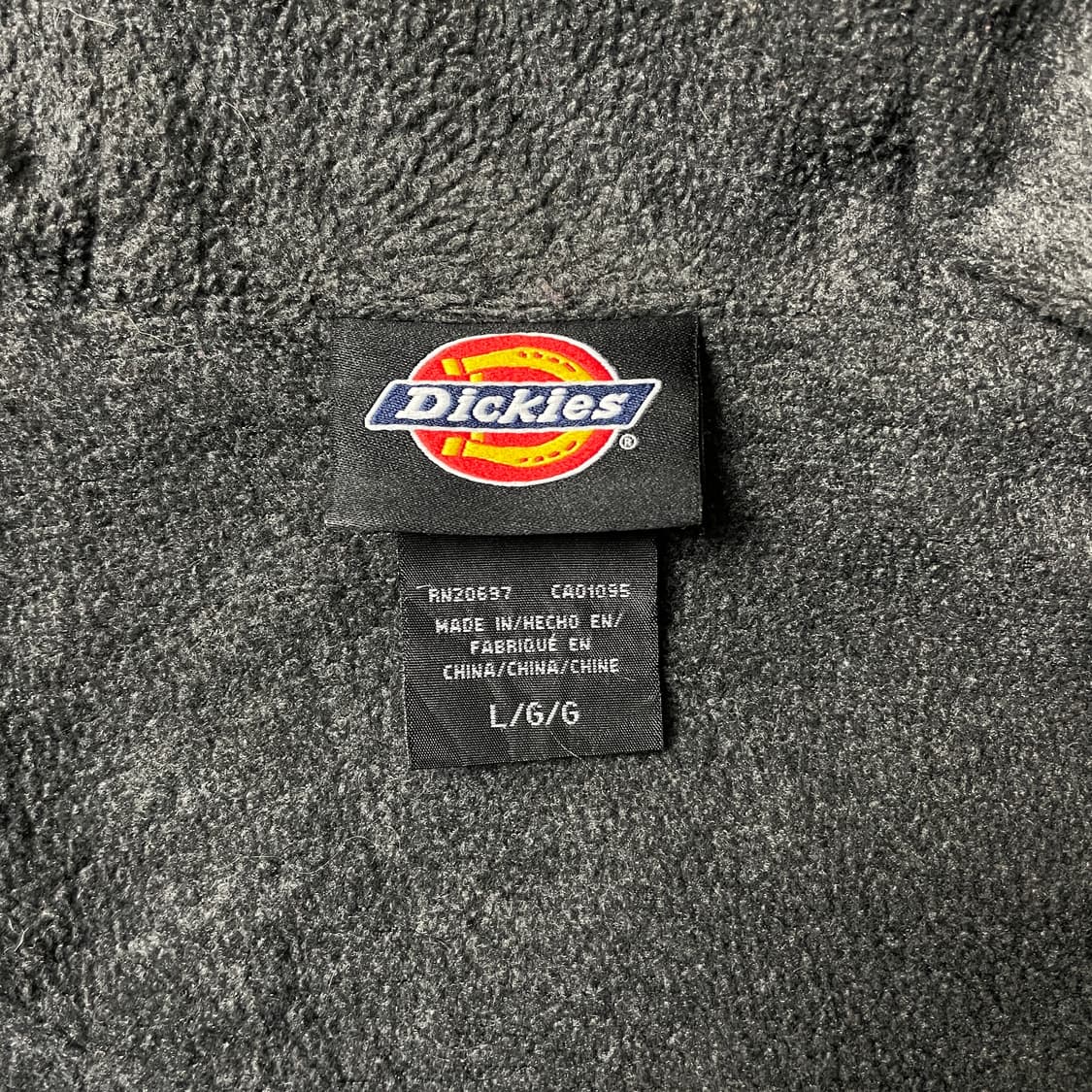 DICKIES 디키즈 블랙 플란넬 후드 윈드브레이커 A00794 상품이미지9