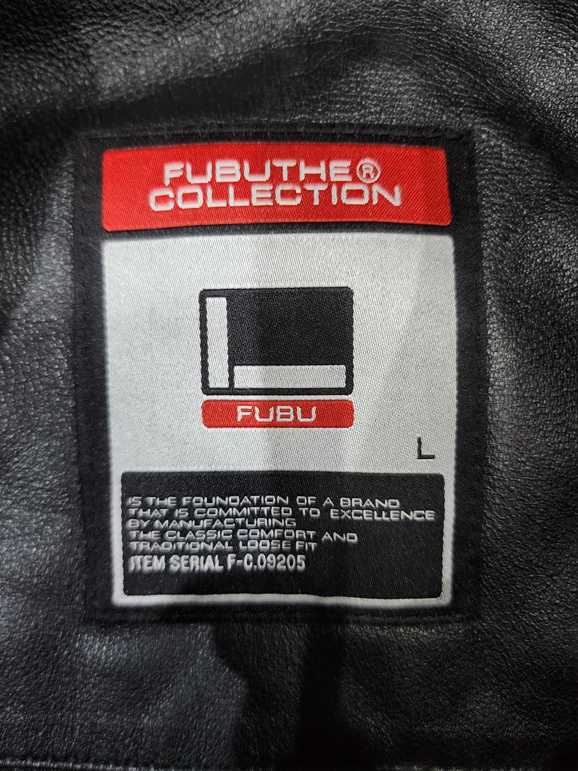 Fubu 후부 양가죽 레이싱 자켓 가죽자켓 L 상품이미지6