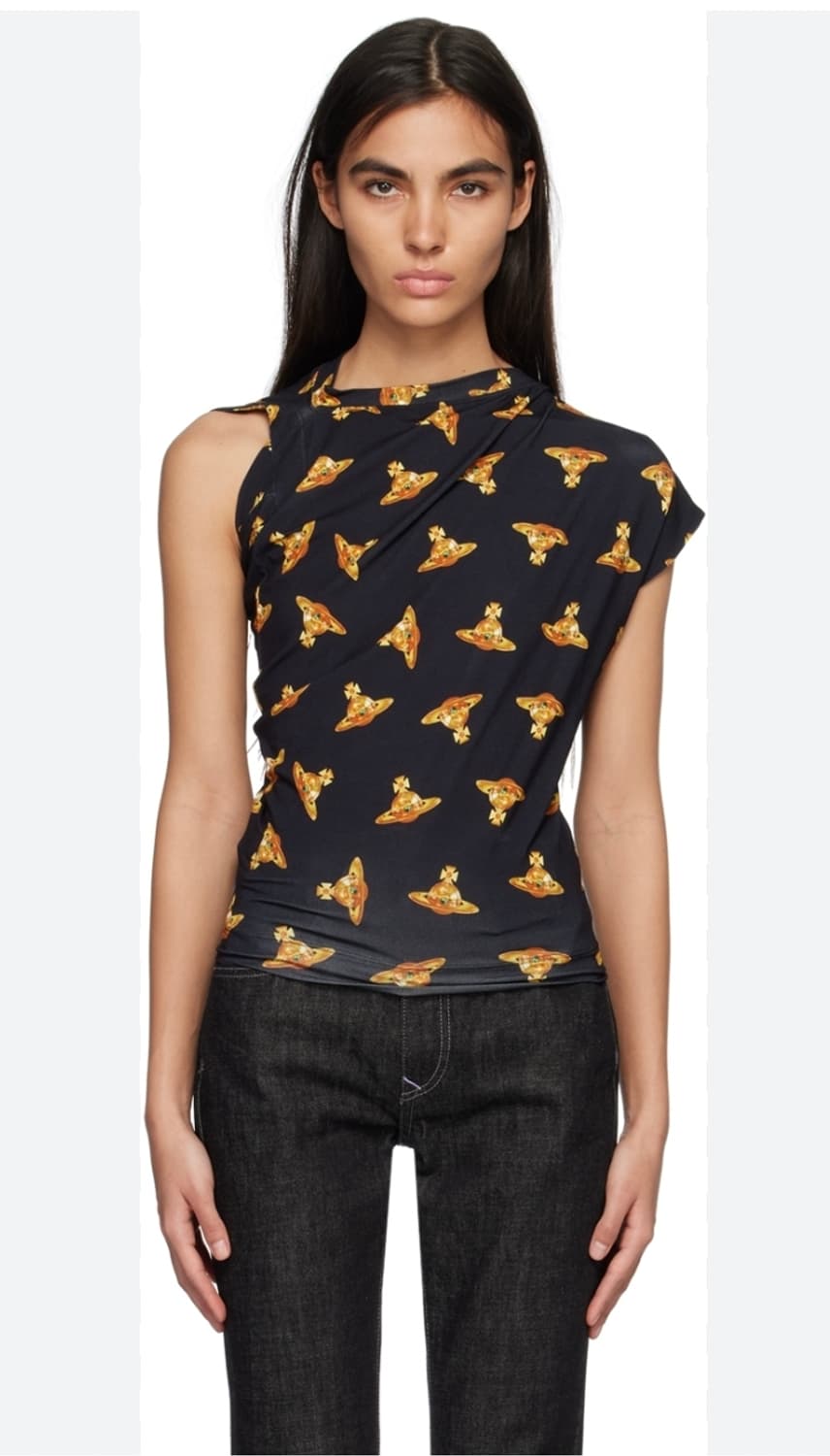 정품 비비안웨스트우드 탑 티셔츠  상품이미지1