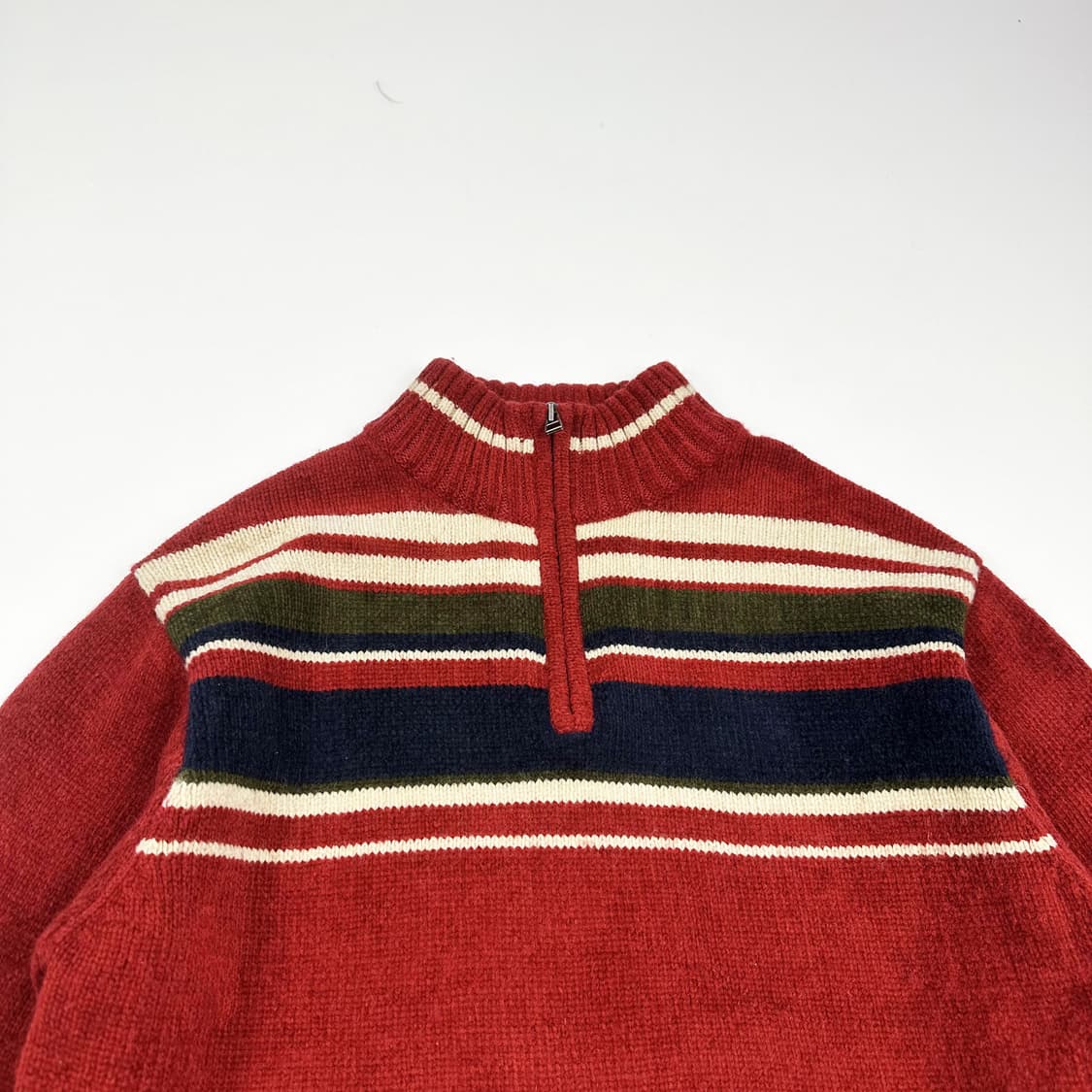 폴로 챕스 랄프로렌 재팬 하프집 니트 M 상품이미지2