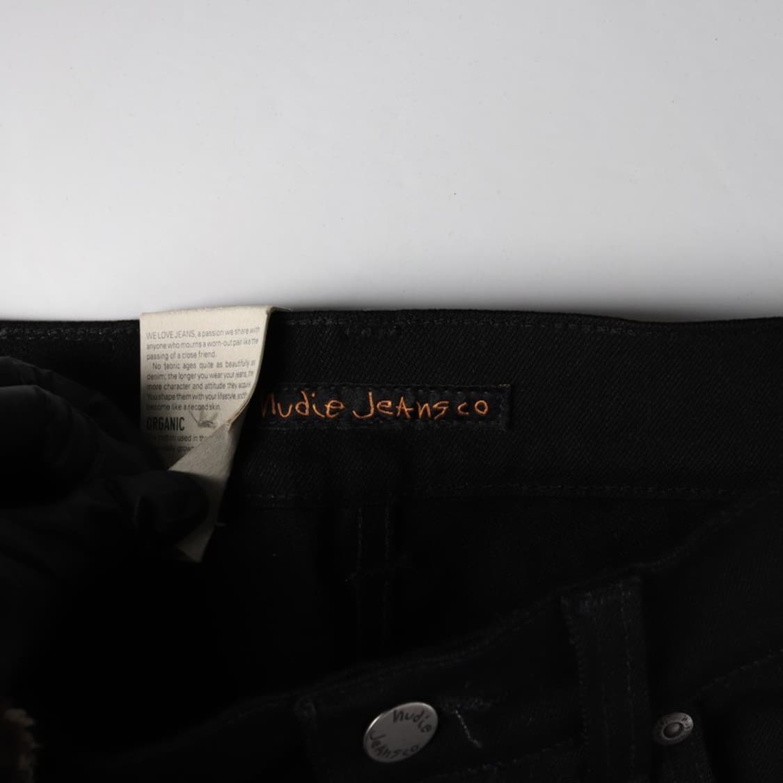 누디진 이태리판 오가닉 블랙 슬림진 30 상품이미지6