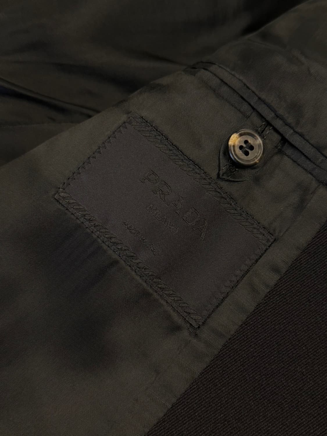 PRADA 프리다 17 컬렉션 테일러드 자켓 슬림100 상품이미지4