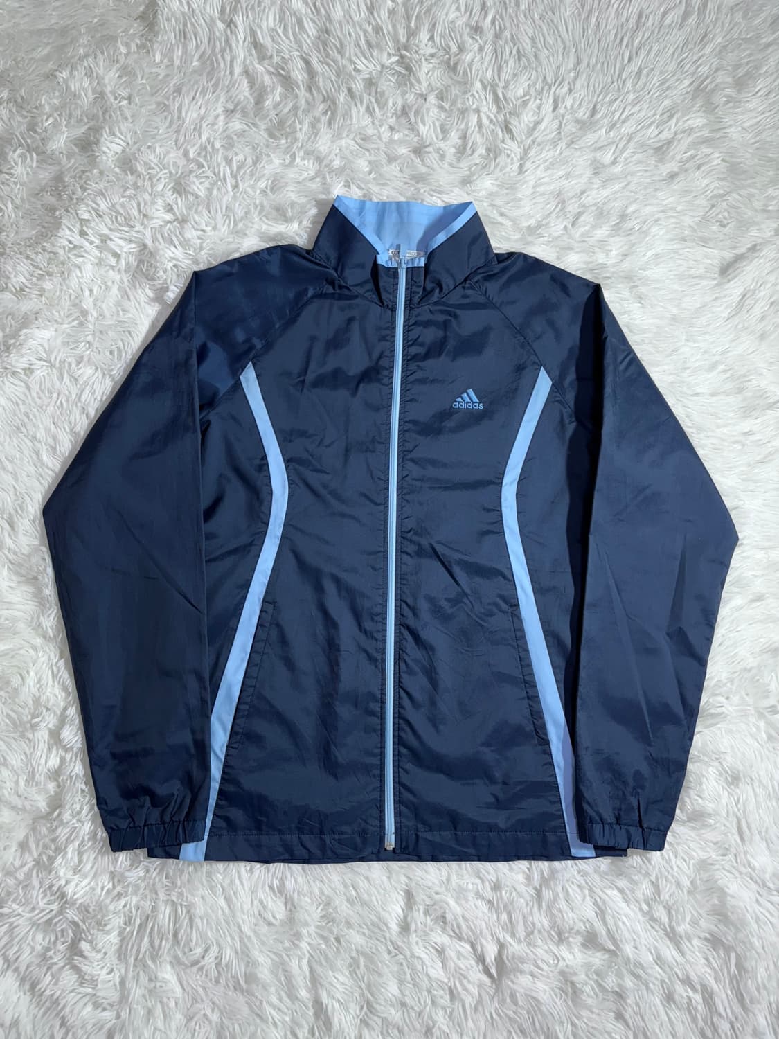 아디다스 JAPAN 베이비블루 스몰로고 바람막이  상품이미지4