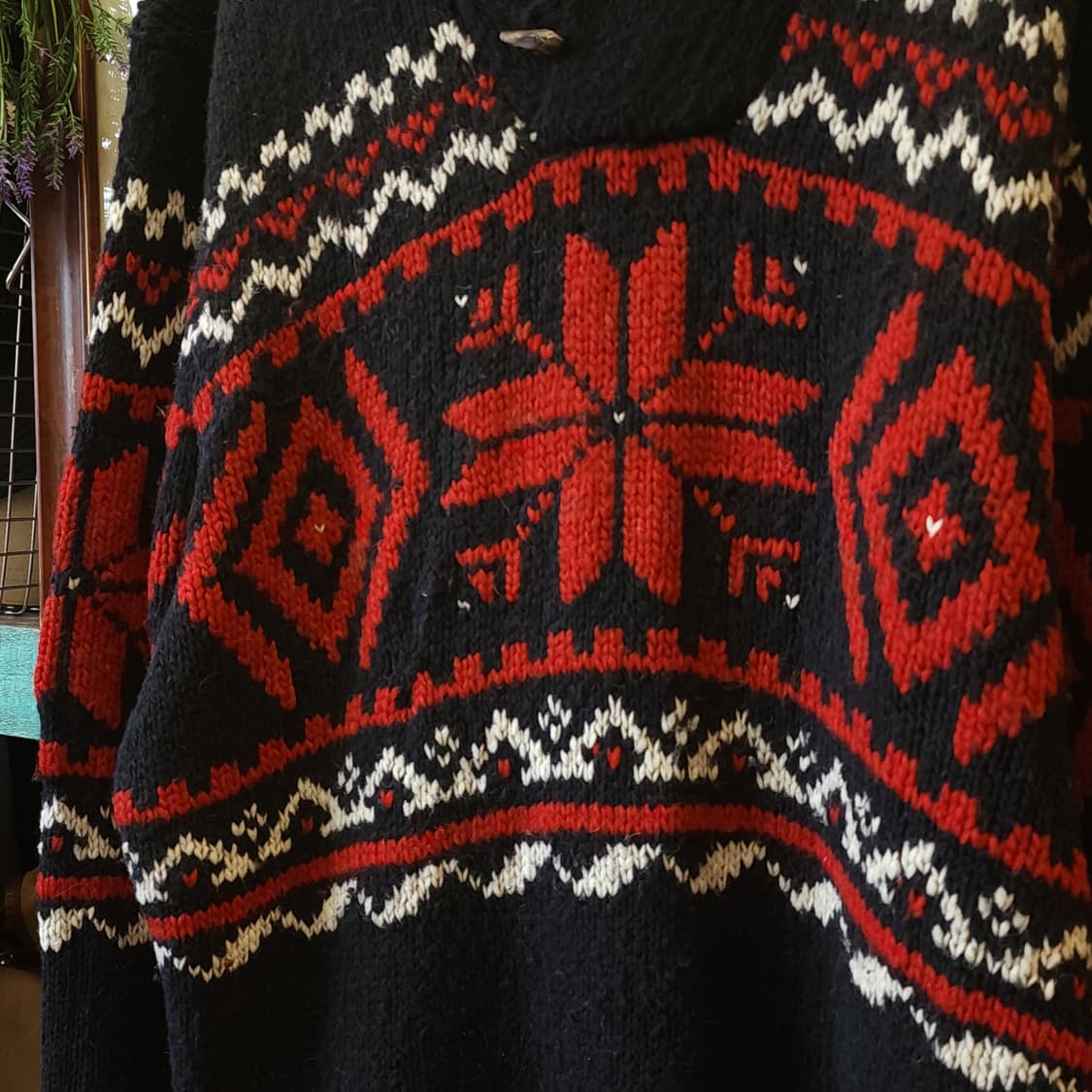 폴로 숄카라 니트 눈꽃 니트 랄프로렌 니트 xxl 폴로 빅사이즈 니트 상품이미지6