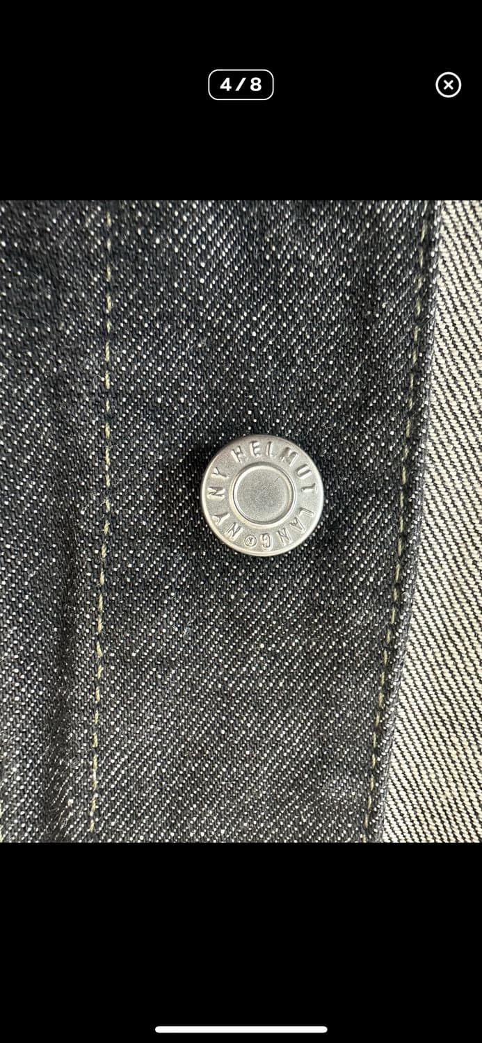Helmut Lang 2002 Raw Denim Jack 상품이미지4