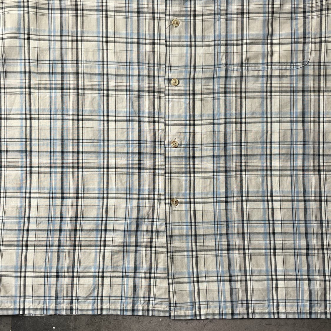 DICKIES 디키즈 빈티지 체크 반팔 워크 셔츠 A00929 상품이미지4