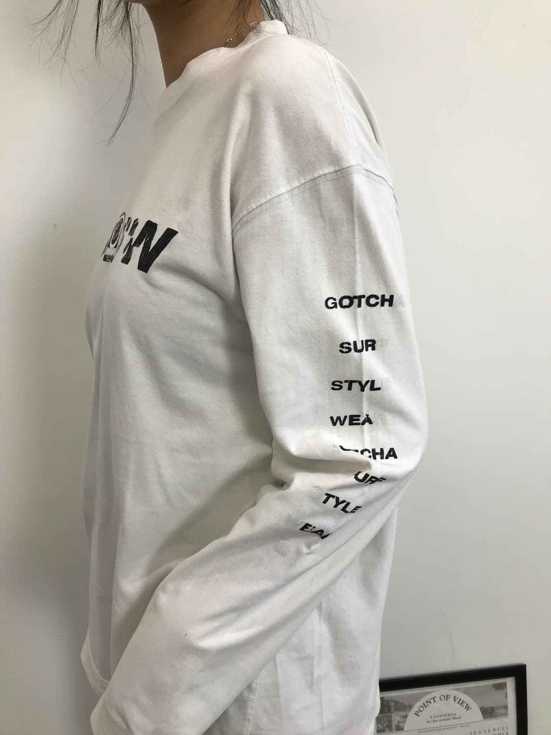 00's Gotcha GSDW Logo Long Sleeve 상품이미지3