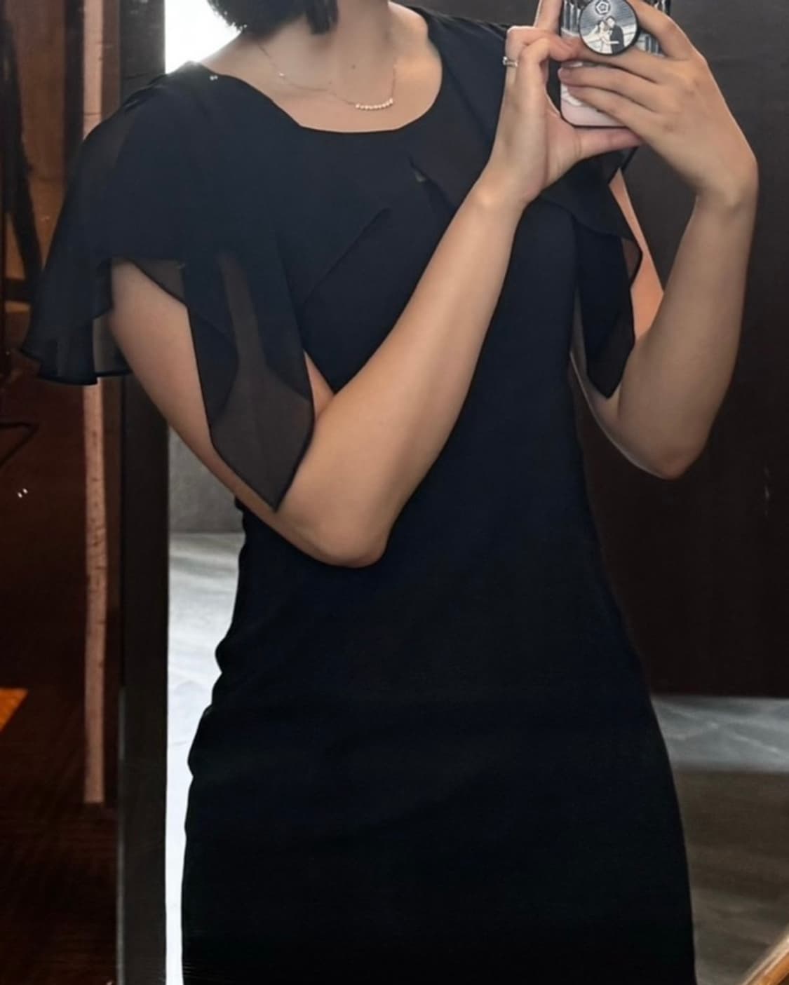 모조에스핀 프릴 원피스 상품이미지7