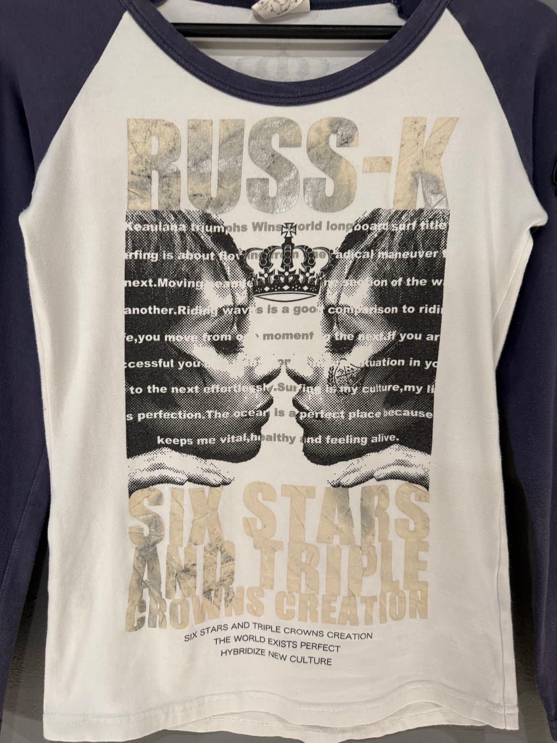 russ-k printing raglan long sleeve 상품이미지6