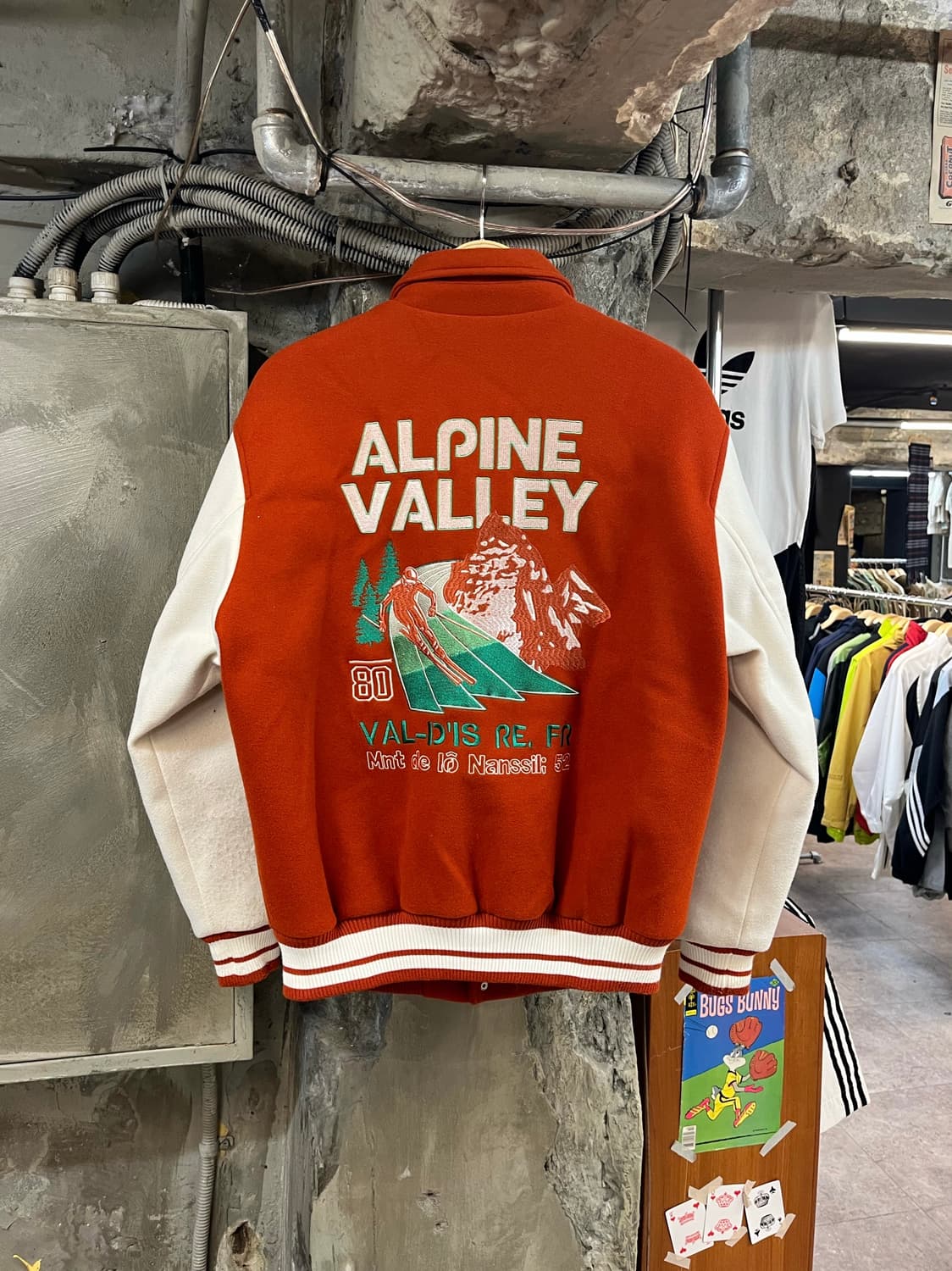 자라 패치 바시티 자켓 오렌지 M #csz2554  상품이미지2