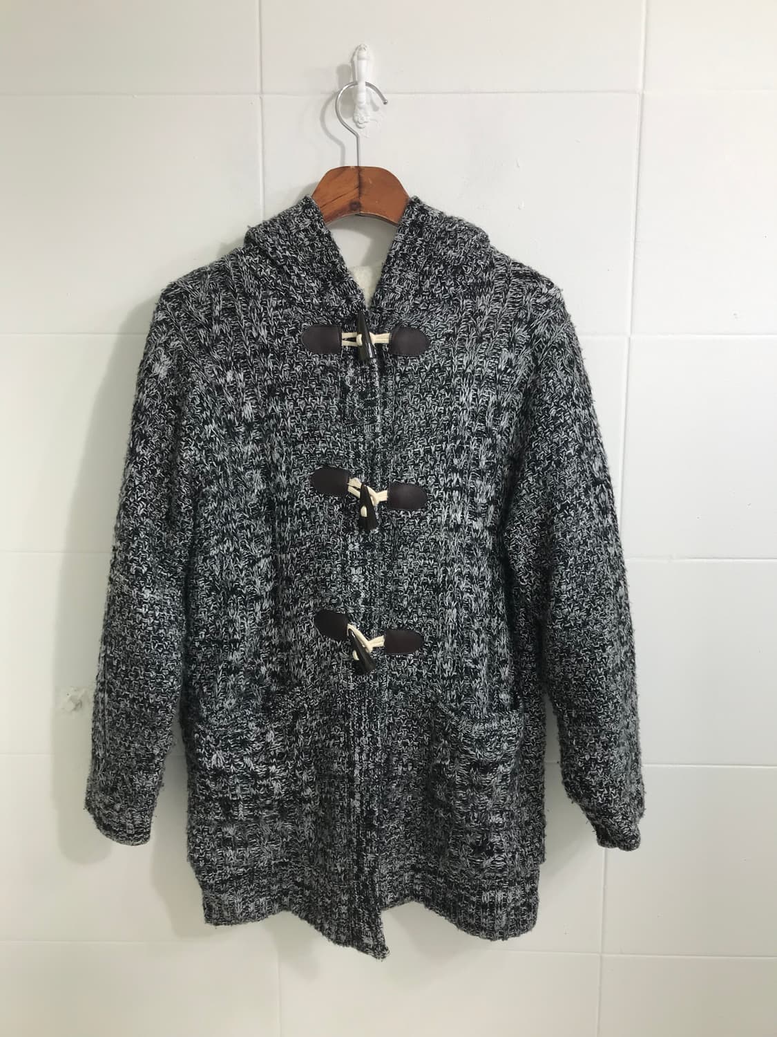 무채색 블랙 프레피 러힙 코디세트 상품이미지4