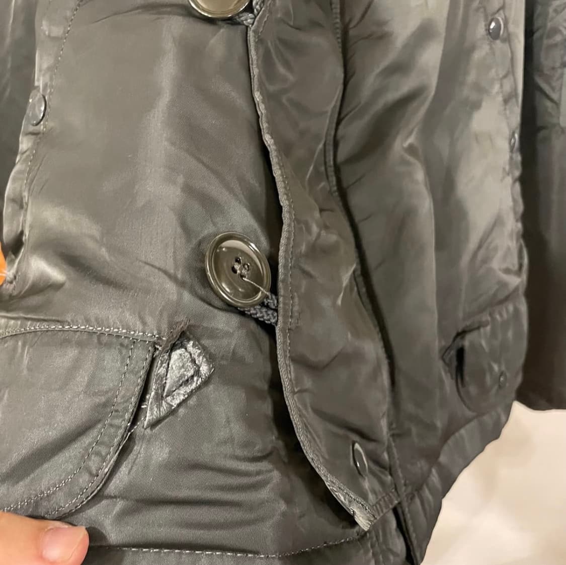 알파인더스트리 리메이크 크롭봄버 S 상품이미지4