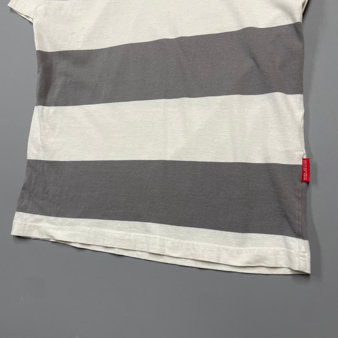 캉골 단가라 반팔티 그레이 M [052304] 상품이미지4