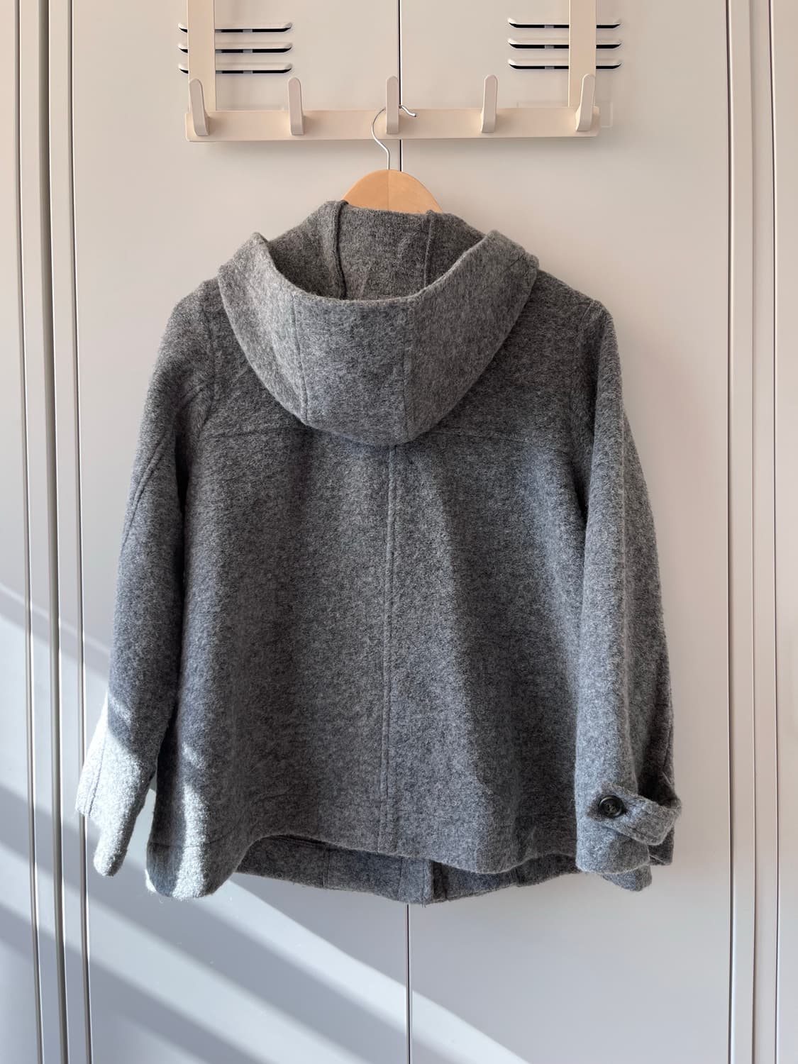 Sm2 사만사모스 하이넥 울 후드 숏코트 상품이미지8