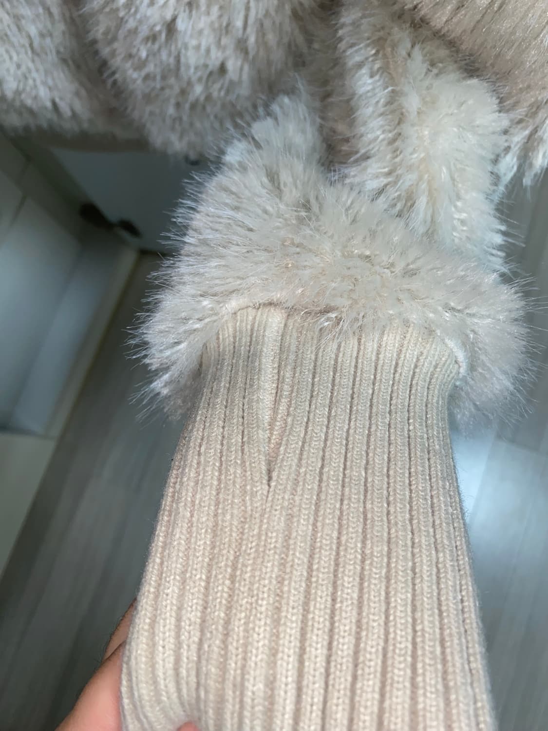 스컬프터 Faux Fur Zip-Up Jacket 상품이미지4