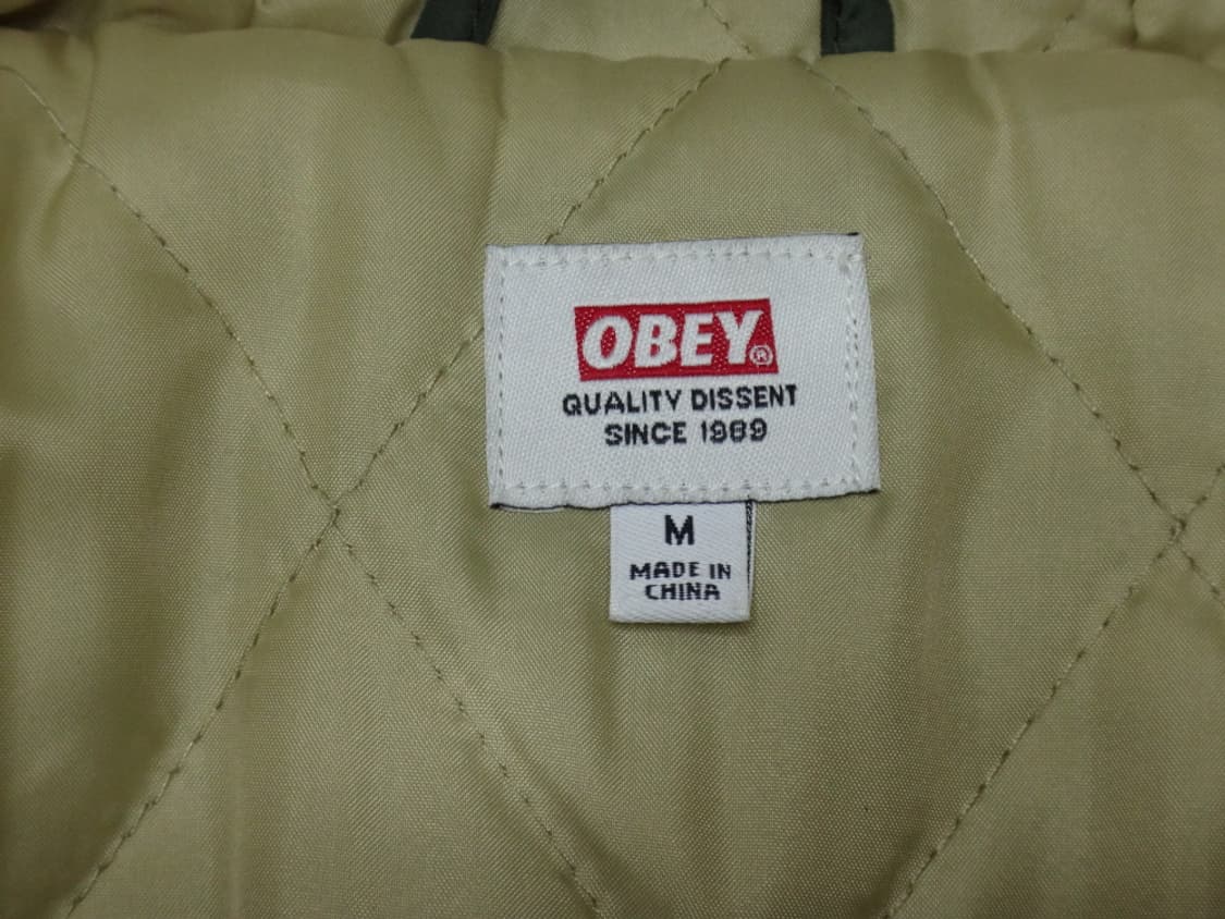 (M/95) OBEY 오베이 남성 야상 패딩점퍼 상품이미지8