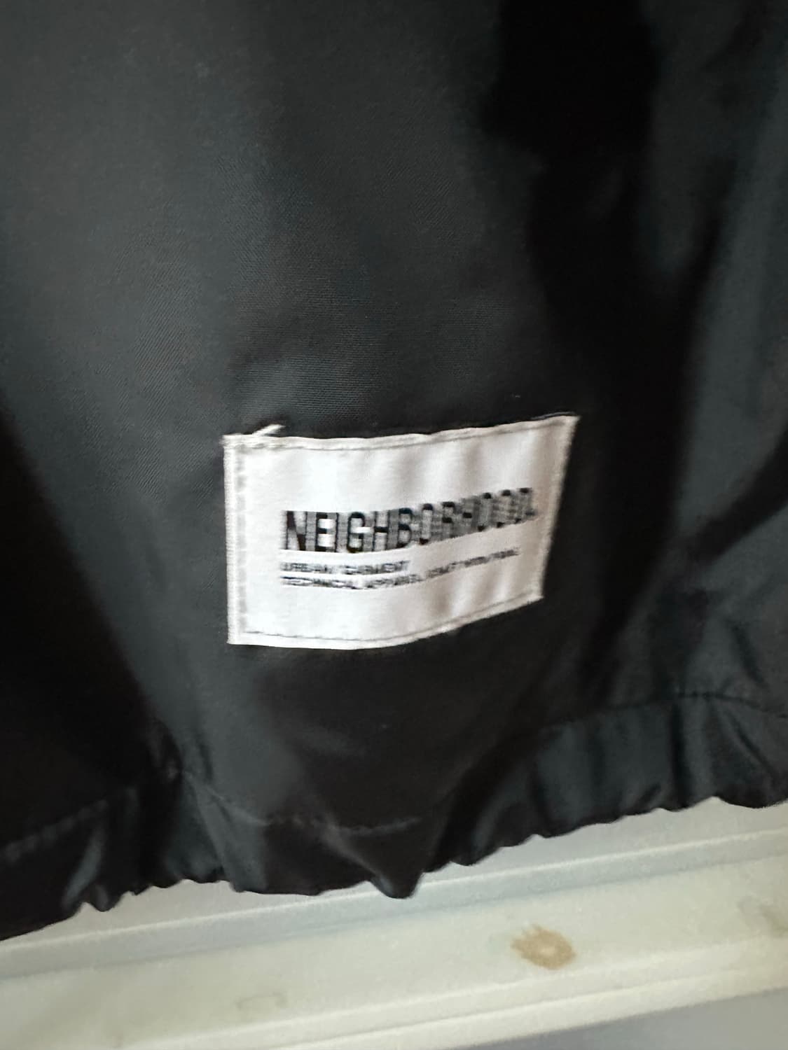 네이버후드 블랙 코치 자켓 L 상품이미지3