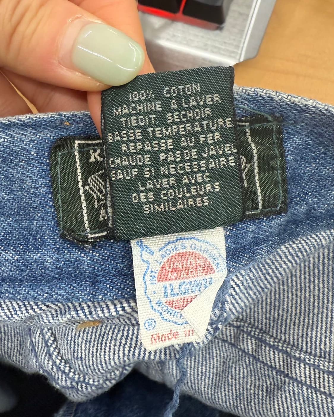 폴로 랄프로렌 데님 미디스커트  상품이미지9