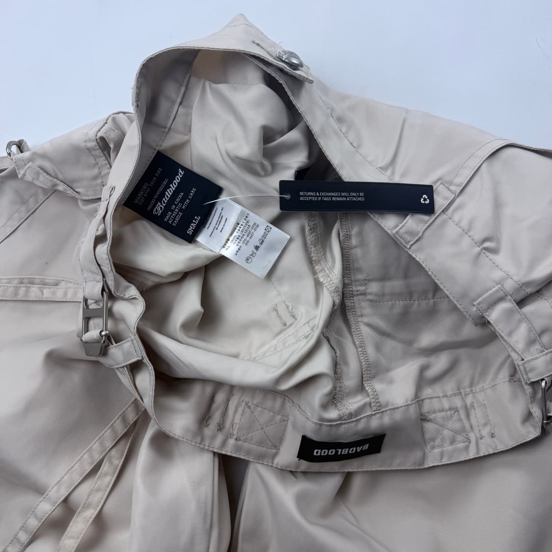 배드블러드 멀티 스트랩 카고 바지 상품이미지3