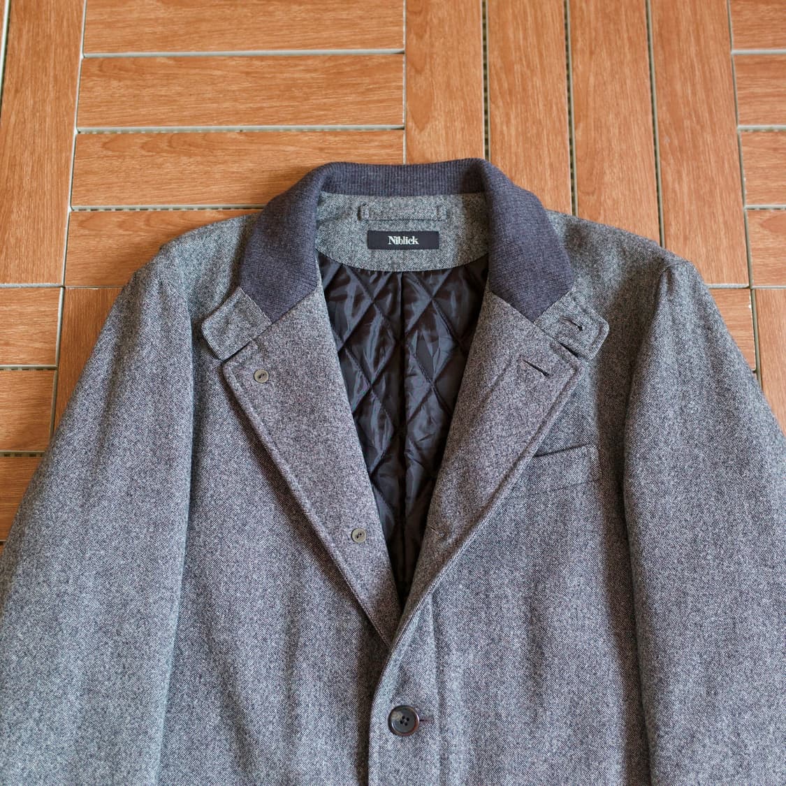 Niblick wool stand collar blazer jacket 상품이미지4