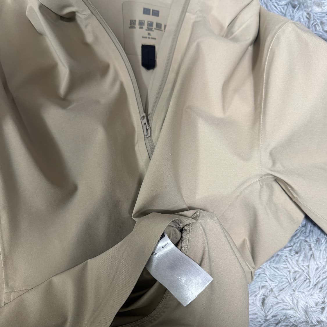 유니클로 블록테크 자켓 XL사이즈 거의새것 상품이미지6