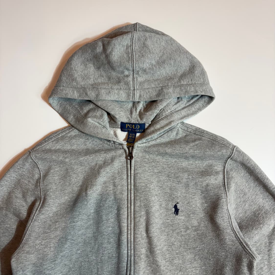 폴로랄프로렌 그레이 후드집업 상품이미지2