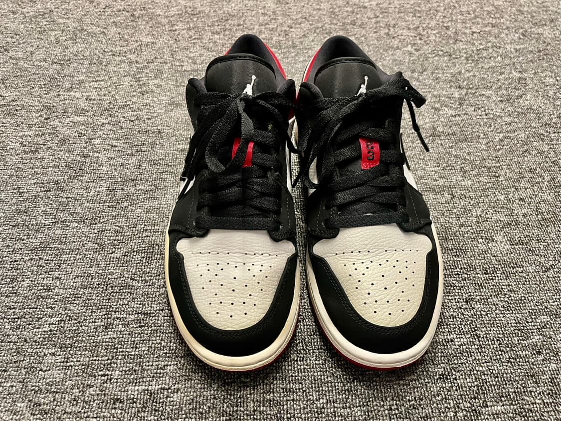 [255] 나이키 에어조던1 로우 블랙토  상품이미지2