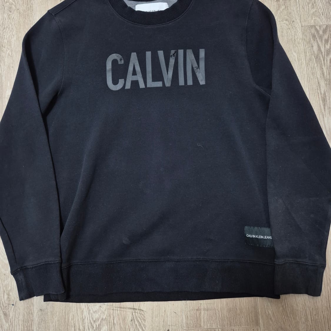 캘빈클라인 진스 빅로고 맨투맨 L(100) 상품이미지3