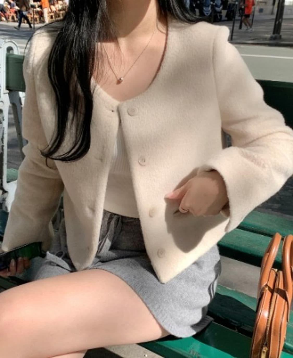 리브아워 코트 울 자켓 상품이미지1