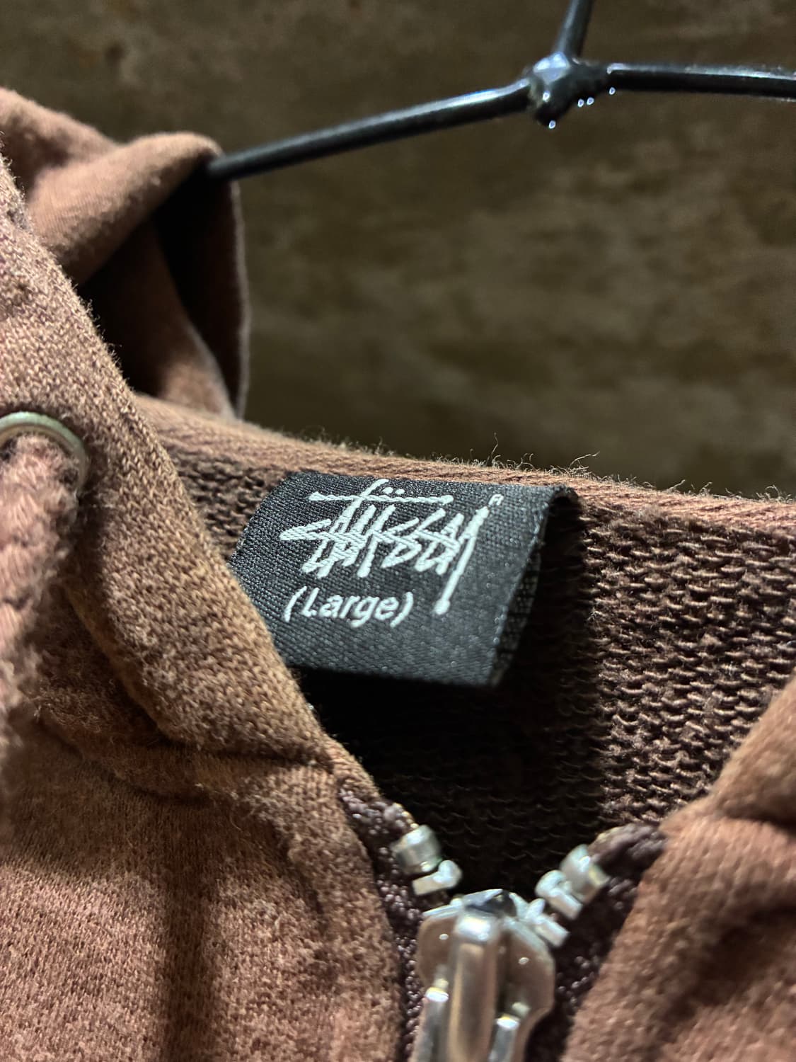00s stussy 스투시 프린팅 후드집업 상품이미지5