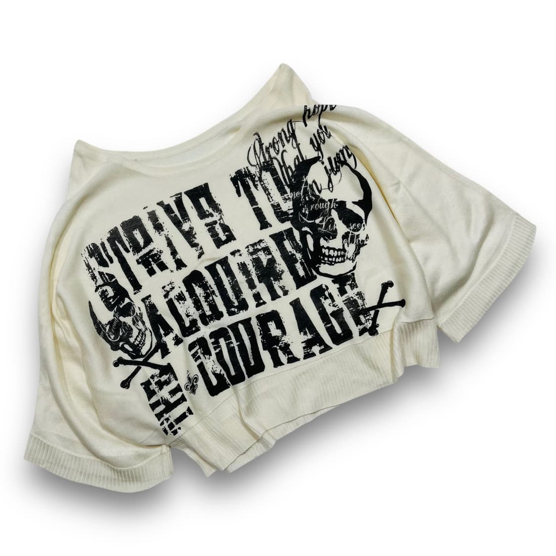 Ghost of Harlem Skull graphic knitwear 상품이미지1