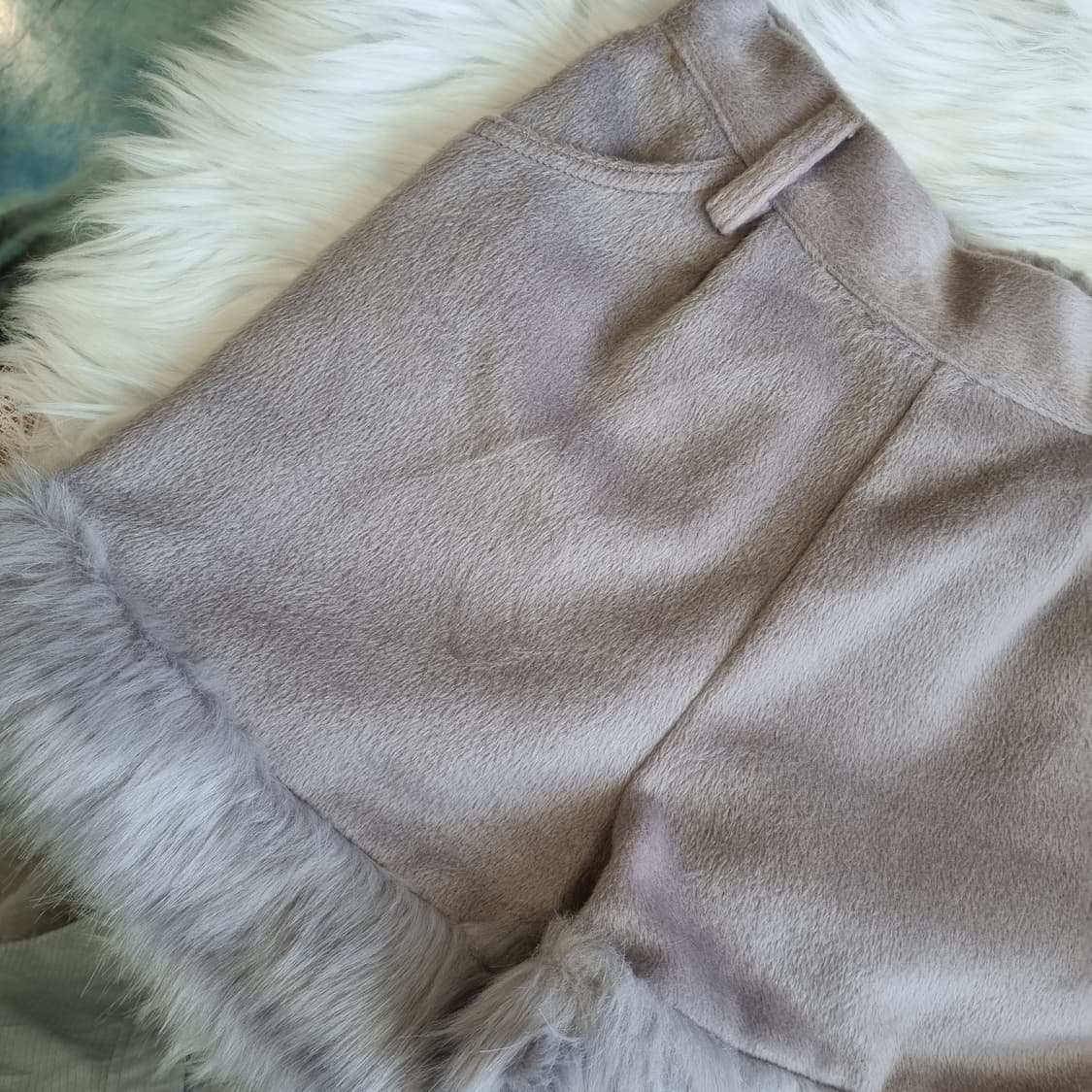 퍼 빈티지 그레이 반바지 1806 상품이미지3