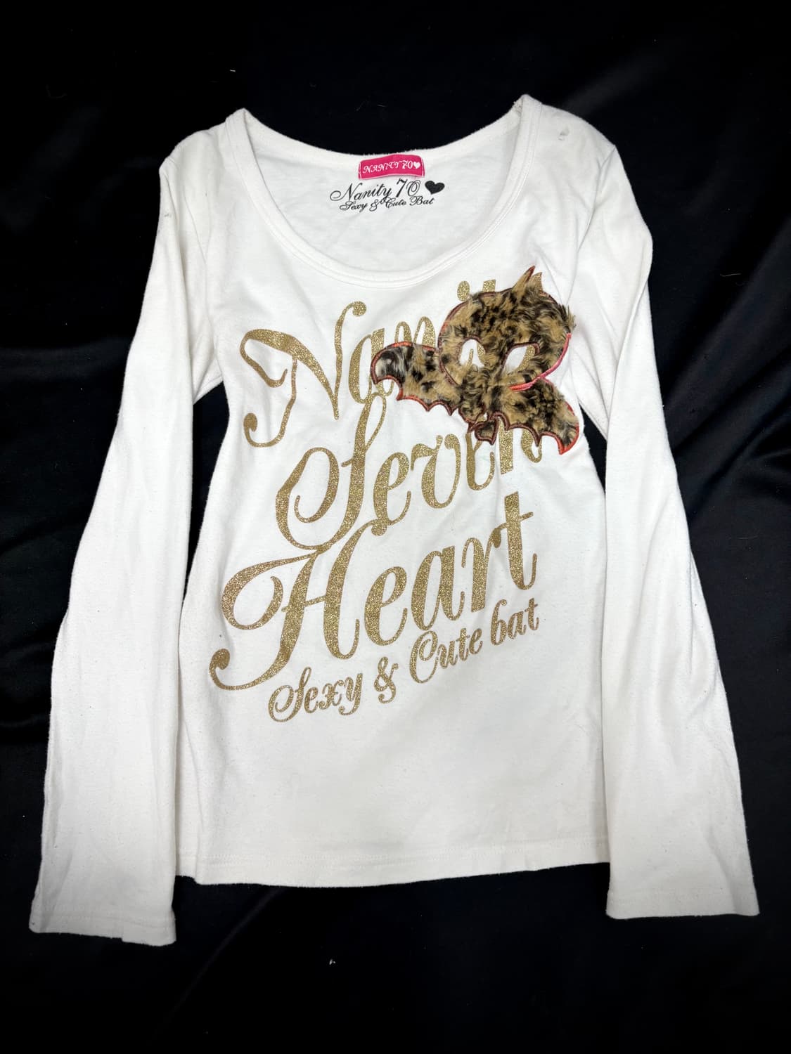 [00’s]Leopard Skull Print White Sleeve 상품이미지6