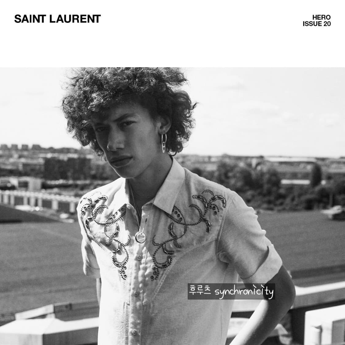 생로랑 19ss 웨스턴 셔츠 상품이미지2